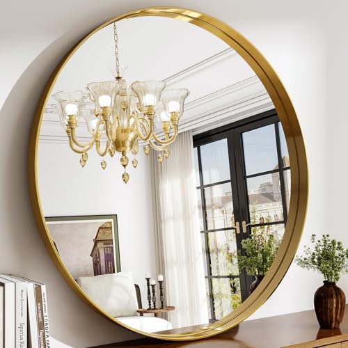 48 Inch Round Bathroom Mirror - Image 2