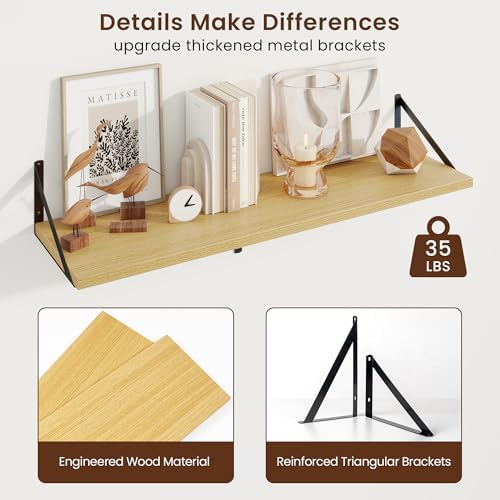 Axeman Deep Floating Shelves - Image 5