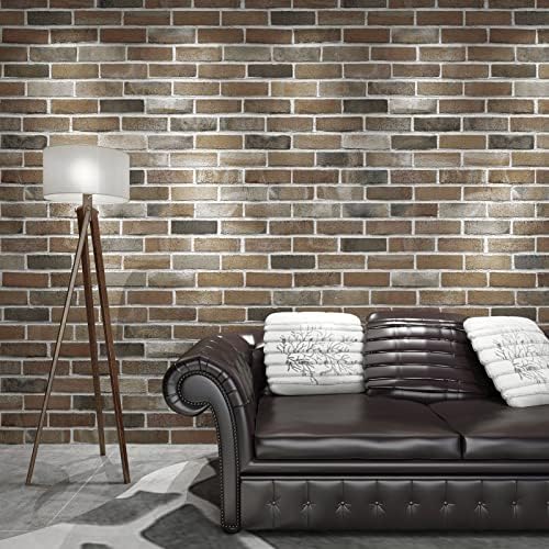 Art3d 10-Pack Durable Faux Brick Peel and Stick 3D Wall Panels - Image 2