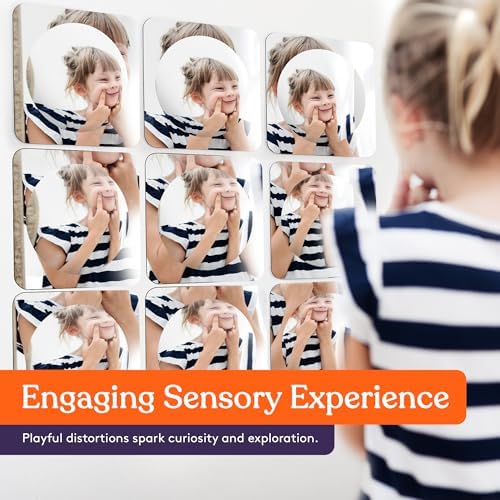 Special Supplies Sensory Bubble Wall Mirror - Image 5