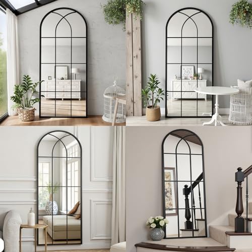Dewfig Arched Full Length Mirror - Image 4