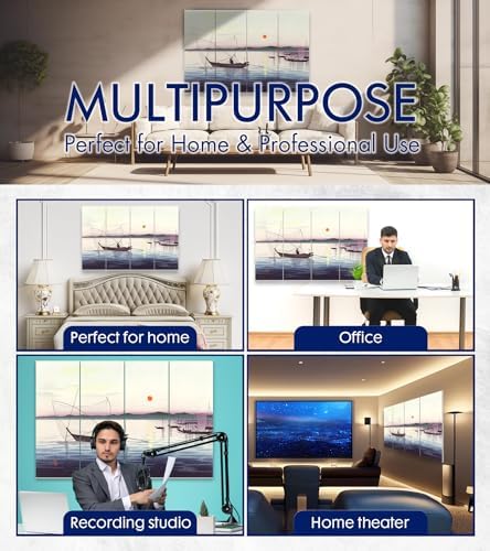 PINWELIFE® Masterpiece Acoustic Art Panels, Decorative Acoustic Wall Art - Image 6