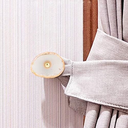 CozyTower 4 Pcs Unique Agate Wall Hooks - Image 5