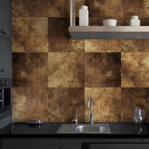 LiveInUrban Flat Metal Wall Panels Rustic Finish - Image 2