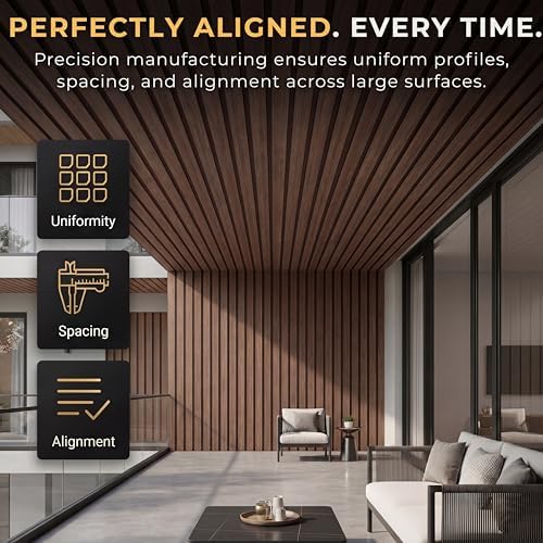 From Plain to Beautiful in Hours WPC Exterior Wall Slat Panels Waterproof - Image 5