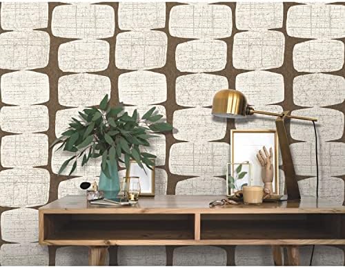 RoomMates Mid-Century Beads Peel and Stick Wallpaper by RoomMates