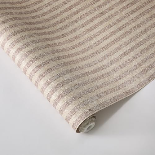 Tempaper x Jeremiah Brent Charles Street Stripe Textured Removable Peel and - Image 5