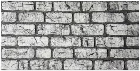 K&B Panels 3D Wall Panel, Realistic Rustic Brick Effect Styrofoam Wall Panelling by Unknown