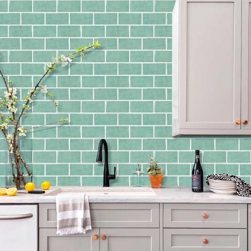 STICKGOO 10-Sheet Subway Tile Peel and Stick Backsplash, Self Adhesive Vinyl - Image 4