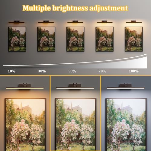 Picture Lights for Wall, Rechargeable, RF Remote - Image 6