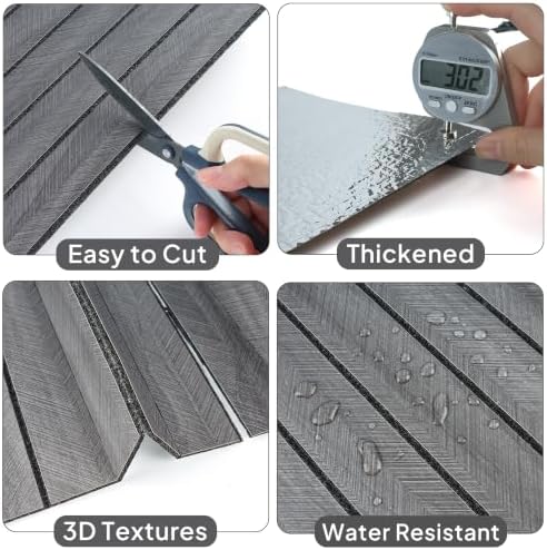 3D Wall Panels Peel and Stick 11.8" x 7.9", 20 Pack - Image 5