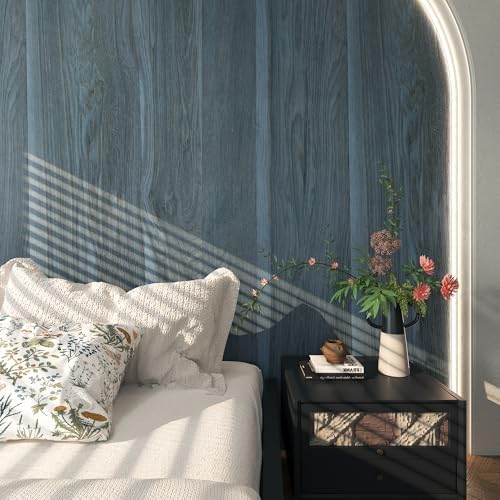 BOMENG Wood Grain Contact Paper Vinyl Wallpaper Peel and Stick Desk Wrap - Image 6