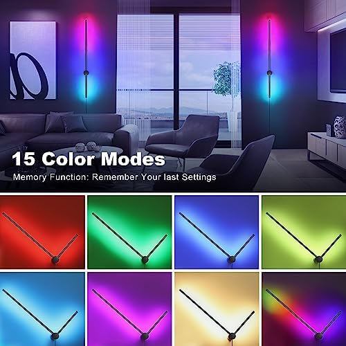RGB LED Wall Sconces Set of Two - Image 2
