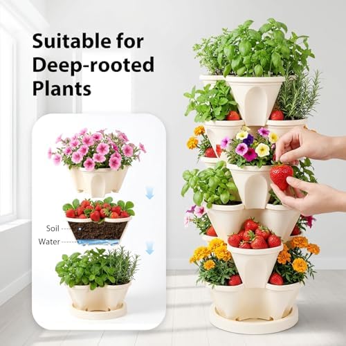 Roixeeds Vertical Planter Tower - Image 5