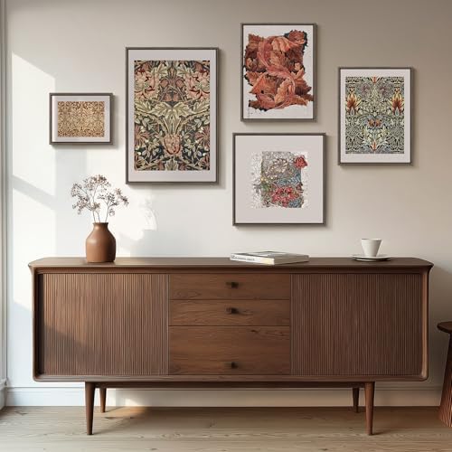 Large Framed William Morris Vintage Wall Art - Image 3