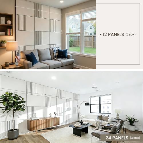 Acoustic Wall Panels 6-Pack 32"x24", Sound Dampening 4x8ft Panels - Image 6