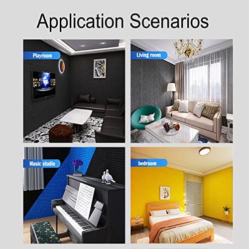 48"X 24"X 2" Egg Crate Foam Panel, Acoustic Foam, Noise Cancelling Foam Studio - Image 6