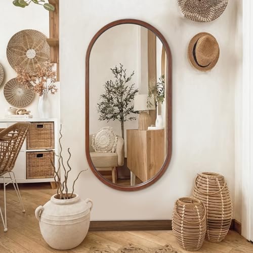 Oval Full Length Mirror by TheiaMo