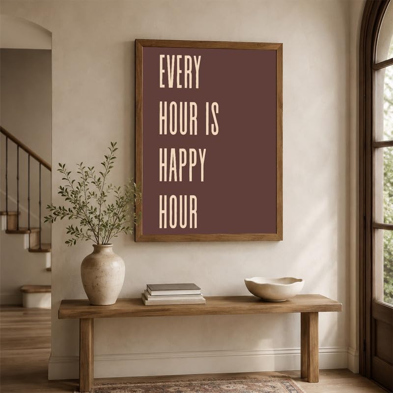 InkFlow Posters Every Hour Happy Hour Canvas Poster - Image 6