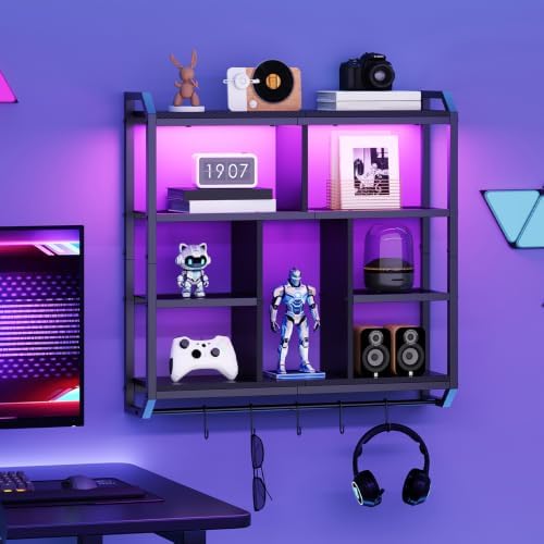 HOOBRO Gaming Floating Shelves - Image 2