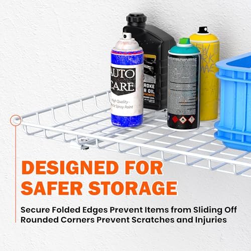 Ultrawall Wall Mounted Storage Shelf, Garage Wall Shelves 24x12 Inch - Image 5