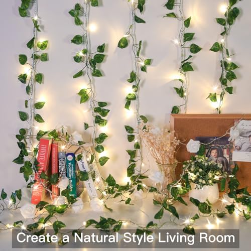 suddus 33FT 100 LED Pothos Vine - Image 6