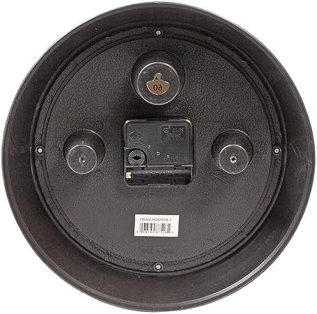 4 Pack Kiera Grace Retro Decorative Analog Round Wall Clock, 9.5" D x 2" W - Image 5