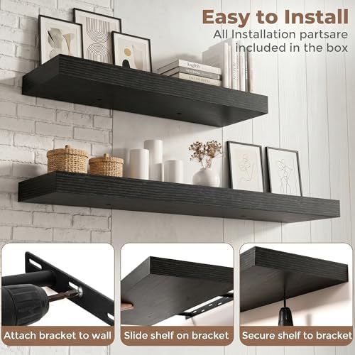 40 Inch Floating Shelves for Wall - Image 6