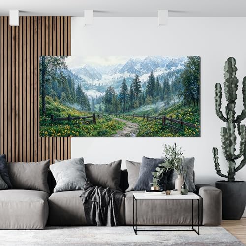 Canvas Wall Art Decor Canvas Art Wall Decor Modern Large Landscape Wall Art - Image 4