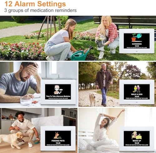 SSINI Digital Calendar Dementia Alarm Clock - Image 3