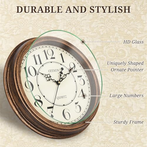 Geevon Vintage Wall Clock - Image 5