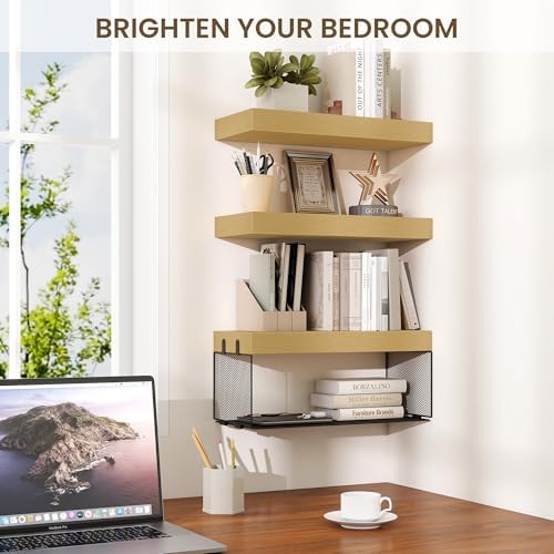 Acovy 16in Bathroom Floating Shelves - Image 6