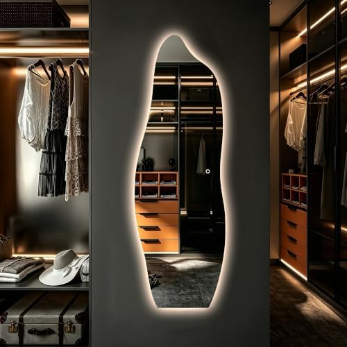 Irregular Led Mirror Full Length by TheiaMo