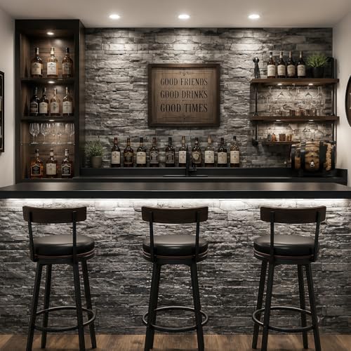 3D Wall Panels Peel and Stick, 3D Brick Wallpaper Peel and Stick, Faux Stone - Image 7