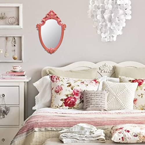 Eaoundm 16.5 x 11 inch Decorative wall Mirror Shield Shape - Image 2