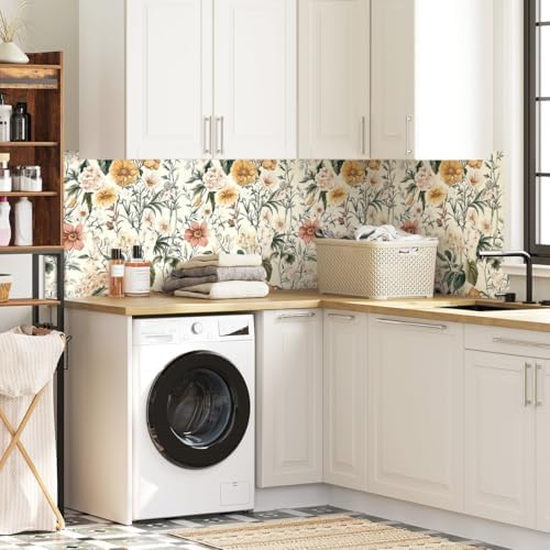 Livebor Vintage Floral Peel and Stick Wallpaper - Image 4