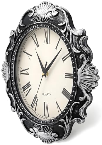 ZAVOOS 14 Inch Retro Wall Clock, Battery Operated Quartz Movement by YouroasisForallofusCreatingsharedcomfortforeveryhome