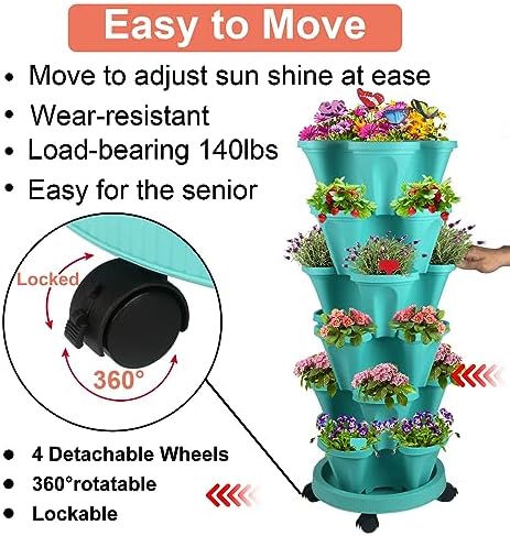 GameXcel Vertical Planter Tower - Image 5