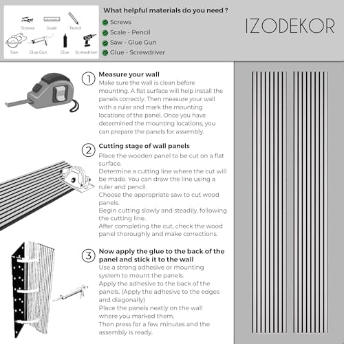 IZODEKOR 3D Wood Wall Panels - Image 6