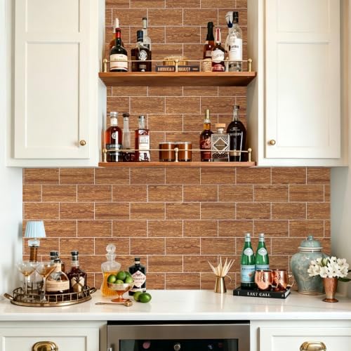 STICKGOO 10-Sheet Backsplash Peel and Stick Subway Tile - Image 4