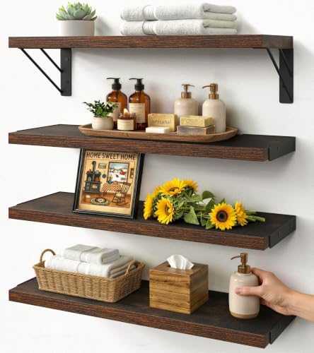 BAYKA Wall Mounted Floating Shelves by Bayka