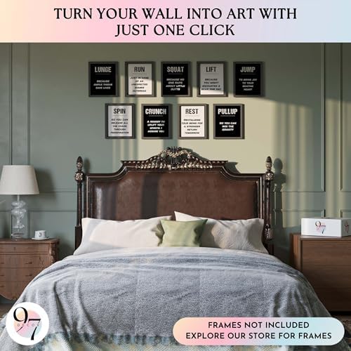 97 Decor Home Gym Wall Art - Image 3