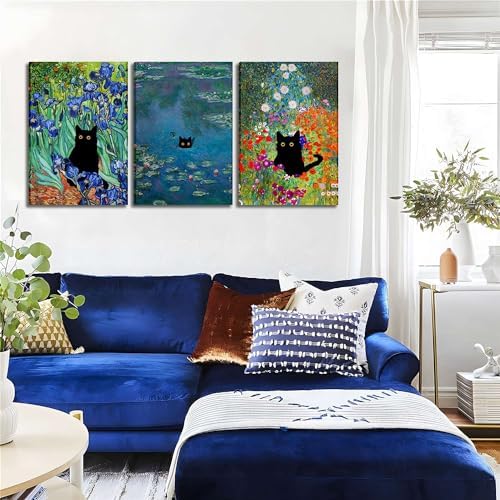 MUWAK Monet Wall Art Set of 3 - Image 6