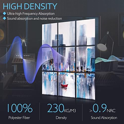 Decorative Acoustic wall Art panels, Sound Absorbing foam panels. - Image 5
