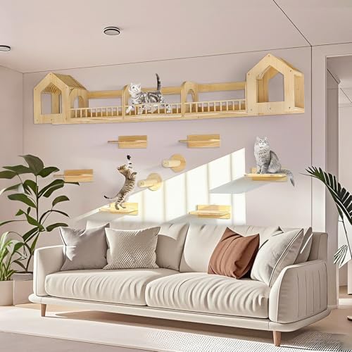 Cat Wall Shelves and Furniture Set by Canormpet
