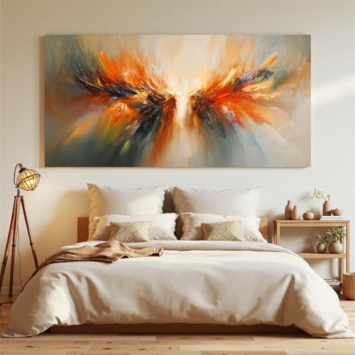 Large Canvas Abstract Wings Art Wall Decor - Image 5