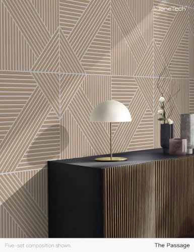 JaneTech Acoustic Wall Panels 23.62 x 23.62 Inch, Decorative Acoustic Wall - Image 3