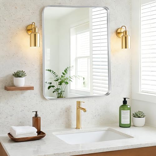 Bathroom Vanity Mirror Over Sink 24x30 by Unknown