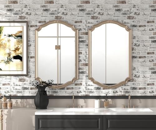 PeonyQueen Brick Peel and Stick Wallpaper 17.3"x590" 3D Brick Wallpaper - Image 5