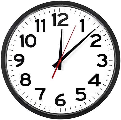 Ultimate Wall Clock 14" Atomic, Easy-to-Read Display by TheUltimateWallClock